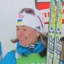 Ukrainian female skiers