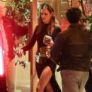 Alessandra Ambrosio – Seen during a late night dinner outing in Los Angeles