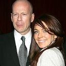 Lindsay Lohan and Bruce Willis