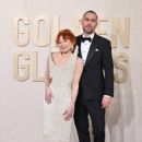 Natasha Lyonne and Bryn Mooser - 81st Golden Globe Awards (2024)