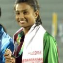 Sri Lankan female long jumpers
