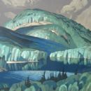 Alfred Joseph Casson. "Poplar" (Canadian 1898 - 1992 ) Silkscreen, 30" x 40" (76.2 x 101.6cm.)