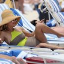 Giada De Laurentiis – Hits the beach with boyfriend Shane Farley in Miami