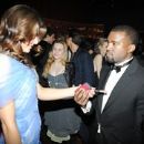 Angela Martini and Kanye West
