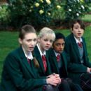 The Ace Gang in the scene of Angus, Thongs and Perfect Snogging.
