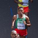 Eritrean male marathon runners