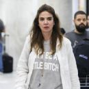 Luciana Gimenez – Seen at Santos Dumont Airport with a friend in Rio