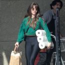 Alison Brie – Shopping at a local grocery store in Los Feliz