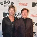Duff McKagan and Gerald Casale attend the CBGB Music & Film Festival 2014 - Michael Alago & Duff McKagan Film Talkson October 10, 2014 in New York City.