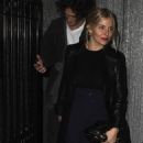 Sienna Miller – Seen at Cara Delevingne’s first performance of Cabaret in London