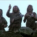 Alan Tall as the Elder Stewart, Tommy Flanagan as Morrison, Brendan Gleeson as Hamish Campbell, Mel Gibson as William Wallace and James Cosmo as Campbell in Braveheart (1995)