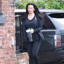 Annie Kilner – Arrives for Gym workout in Wilmslow – Cheshire
