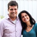 Felipe Camargo and Patrícia França