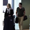 Sylvia Jeffreys – Spotted at Perth Airport