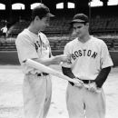 Bobby Doerr With Ted Williams