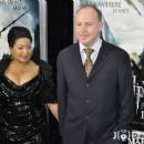 David Yates with his wife, Yvonne Walcott, at the premiere of Harry Potter and the Deathly Hallows – Part 1 in New York City on 15 November 2010