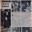 Colette Renard - Festival Magazine Pictorial [France] (2 January 1962)