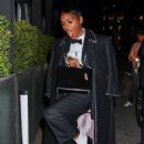 Janelle Monáe – Exit from Mr Chow restaurant in Beverly Hills