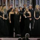 The cast of "Big Little Lies" :  75th Annual Golden Globe Awards