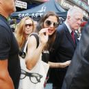Jill Hennessy – Seen at ‘Rock the City for a Fair Contract’ rally at Times Square in New York