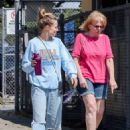 Kristen Bell – Seen with her mother Lorelei Bell in Los Angeles