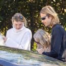 Esla Hosk – Seen at The Huntington Library with some family members in Pasadena