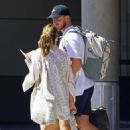 Kate Ritchie – With her boyfriend Chevy Black arriving at Brisbane Airport