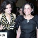 Lady Barbara Amiel and Lucia Flecha de Lima at the Tiffany & Co Summer party