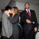 Jane Velez-Mitchell and Gf Donna Kissing In Front of CNN's Don Lemon