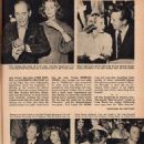 Lauren Bacall and Humphrey Bogart - Movie World Magazine Pictorial [United States] (December 1955)