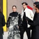 Olivia Palermo – Arriving at the Jason Wu fashion show in New York