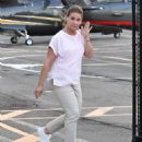 Melinda Gates – Pictured going to a heliport in New York