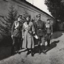 Grand Dukes Dmitri Pavlovich, Mikhail Alexandrovich, and Georgiy Mikhailovich.