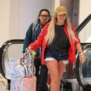 Jamie Lynn – Is arriving to airport in L.A
