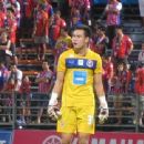 Thai football goalkeeper stubs