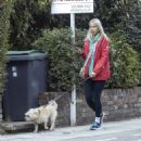 Kate Lawler – Seen with her pooch Shirley in London