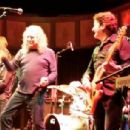 Robert Plant on Stage with Deborah Bonham