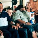 Charlie Baileygates (Jim Carrey) enjoys television with his three sons, frm left, Jamaal (Anthony Anderson), Shonte Jr. (Jerod Mixon) and Lee Harvey (Jerry Mongo Brownlee) in 20th Century Fox's Me, Myself & Irene - 2000