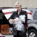 Jane Lynch – Picking up her dry cleaning in Montecito
