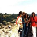 South of France, with Bill Wyman, Terry and Eve Taylor, and Alan Merrill (left to right)