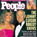 Johnny Carson and Alexis Maas - PEOPLE Cover, Aug 27, 1991