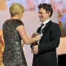 Kate Winslet and Michel Gondry - Cesar Film Awards 2012