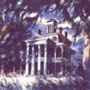 Lithograph of the Haunted Mansion, by Sam McKim