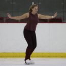 Claire Sweeney – Training for upcoming series of Dancing On Ice in London