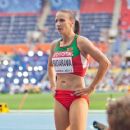 Belarusian female long jumpers