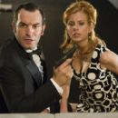 Jean Dujardin and Louise Monot