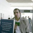 Omar Berdouni as hijacker Ahmed Al Haznawi prepares to board United Airlines Flight 93 in the unflinching drama United 93 from writer, director and producer Paul Greengrass