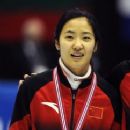 Chinese female short track speed skaters
