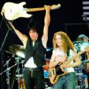 Jeff Beck and Tal Wilkenfeld at Eric Clapton's Crossroads Guitar Festival 2007
