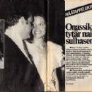 Christina Onassis and Alexandre Adreadis - Seura Magazine Pictorial [Finland] (1 August 1975)